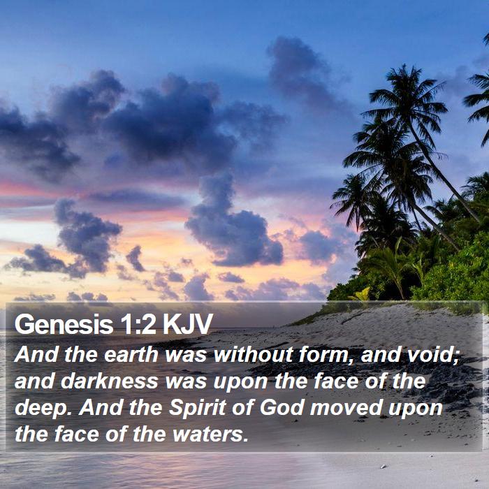 Genesis 1:2 KJV Bible Study