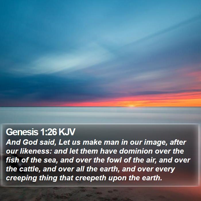 Genesis 1:26 KJV Bible Study