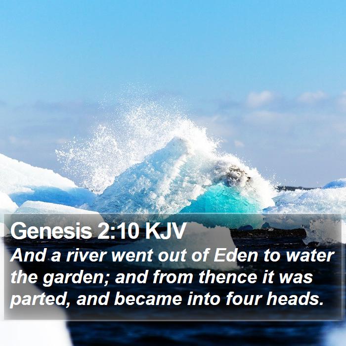 Genesis 2:10 KJV Bible Study