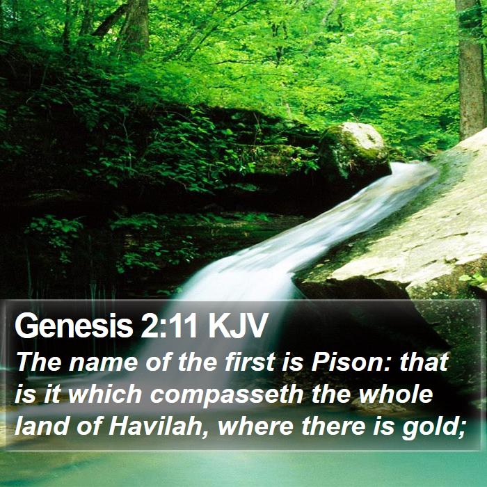 Genesis 2:11 KJV Bible Study