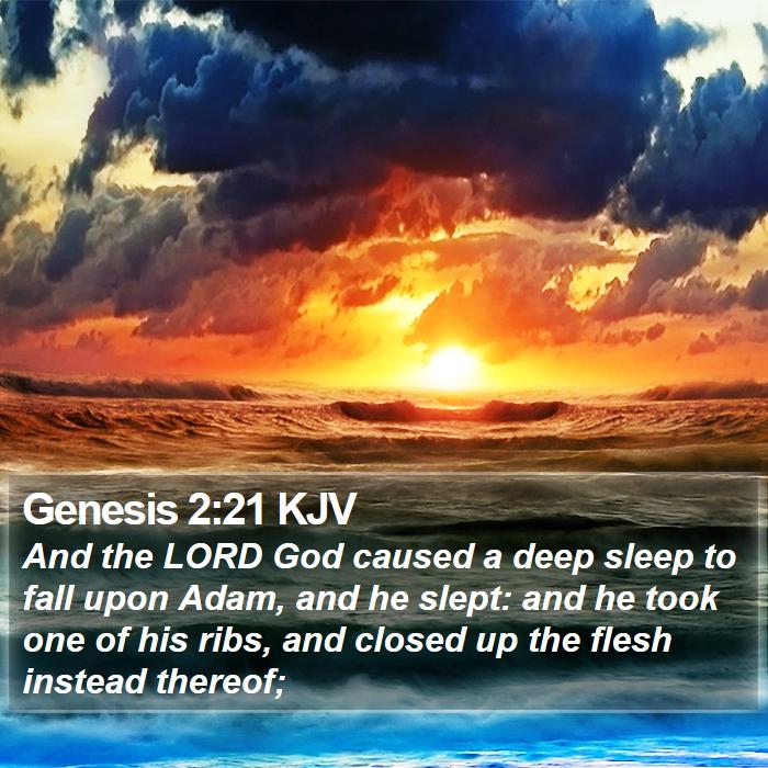 Genesis 2:21 KJV Bible Study