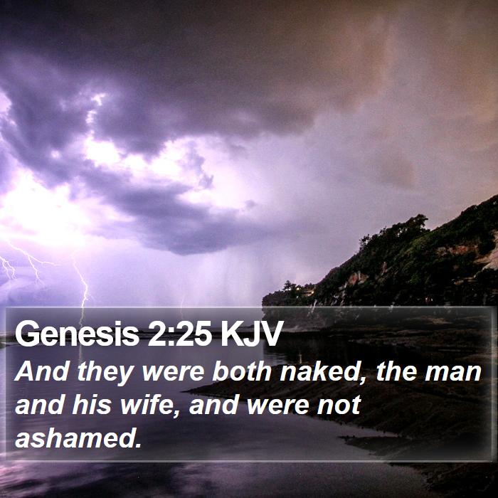 Genesis 2:25 KJV Bible Study