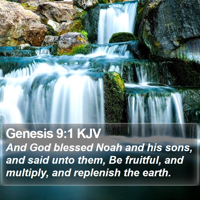 Genesis 9:1 KJV Bible Study