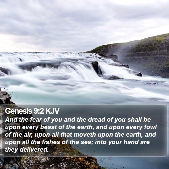 Genesis 9:2 KJV Bible Study