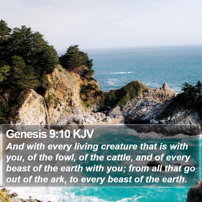 Genesis 9:10 KJV Bible Study