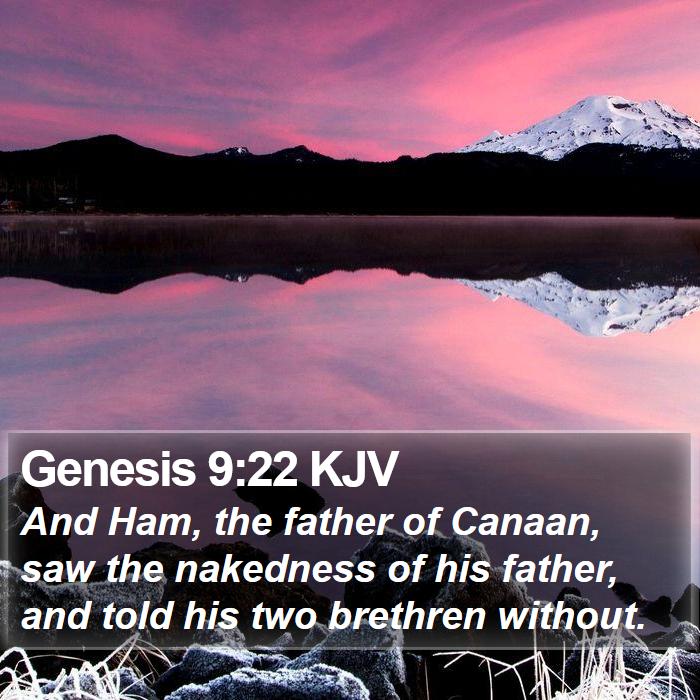 Genesis 9:22 KJV Bible Study