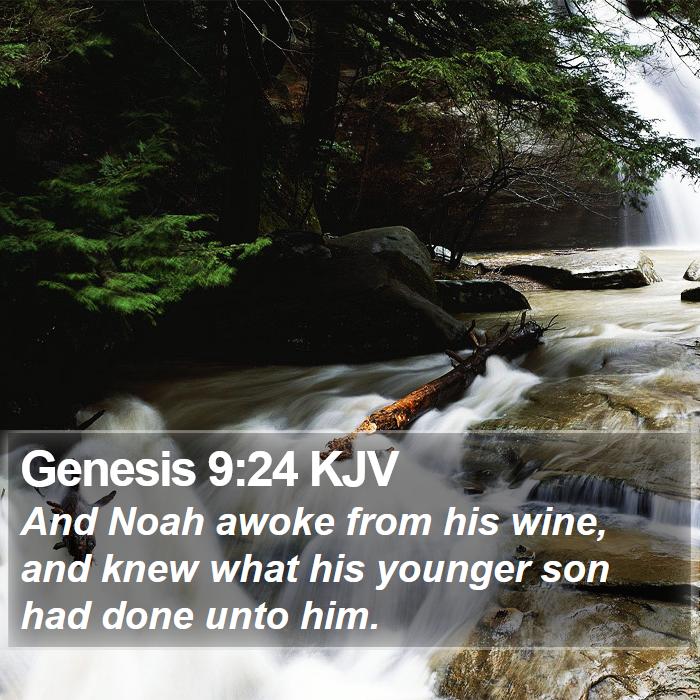 Genesis 9:24 KJV Bible Study