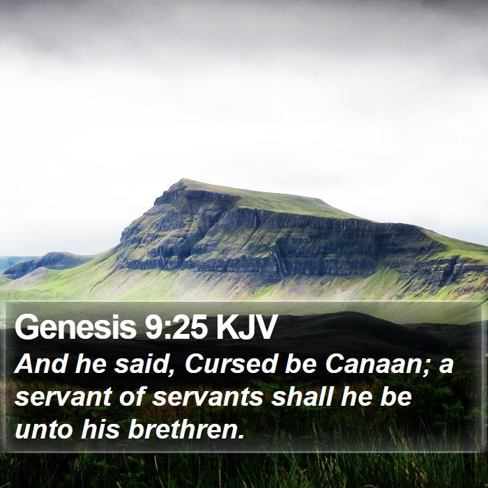 Genesis 9:25 KJV Bible Study