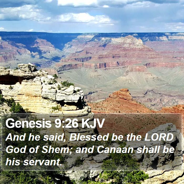 Genesis 9:26 KJV Bible Study