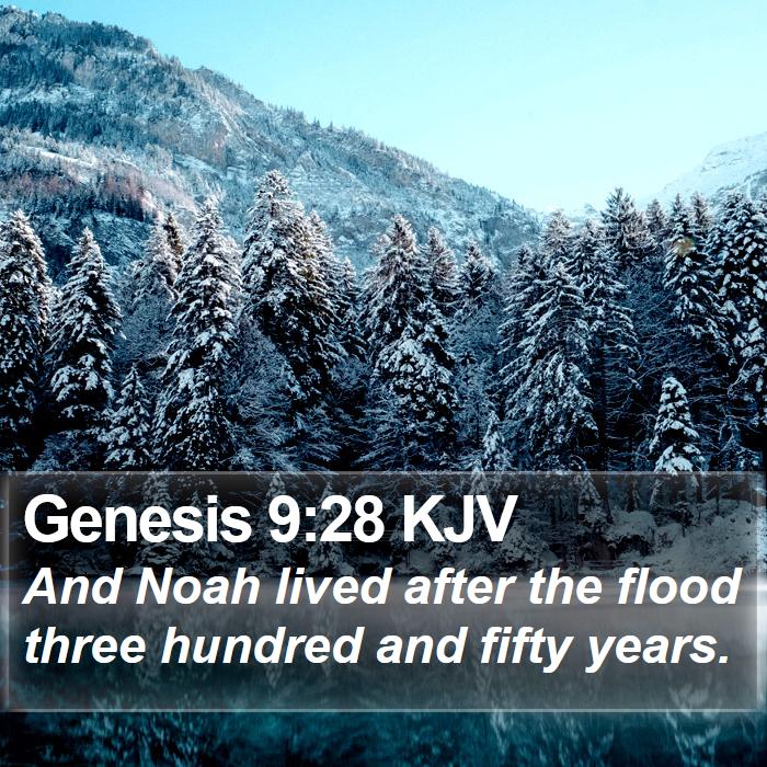 Genesis 9:28 KJV Bible Study