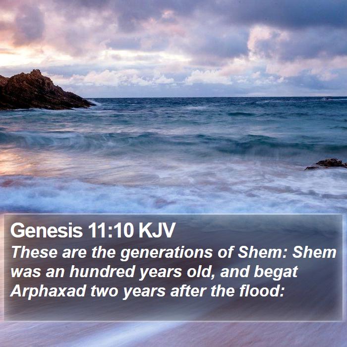 Genesis 11:10 KJV Bible Study