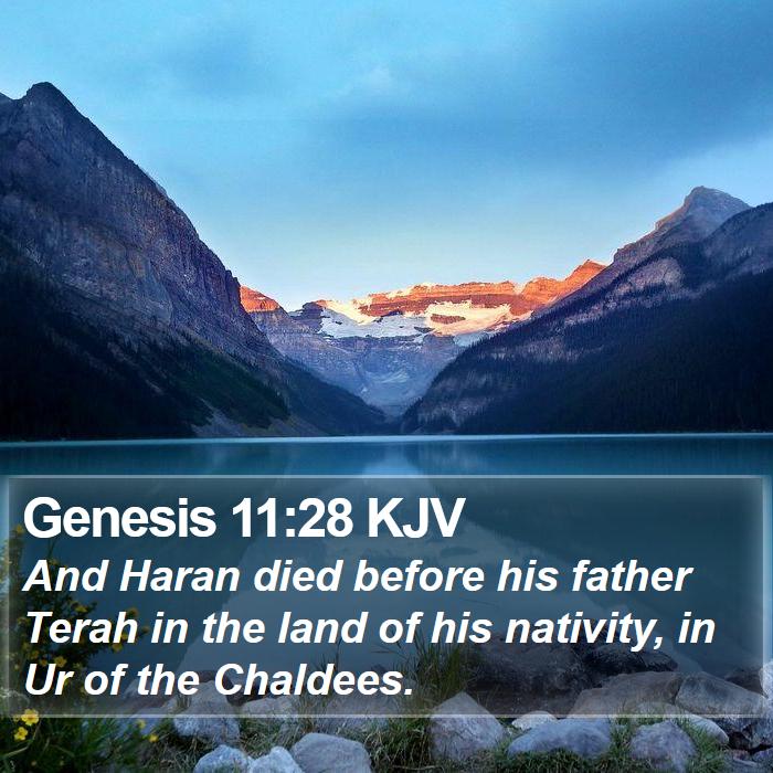 Genesis 11:28 KJV Bible Study