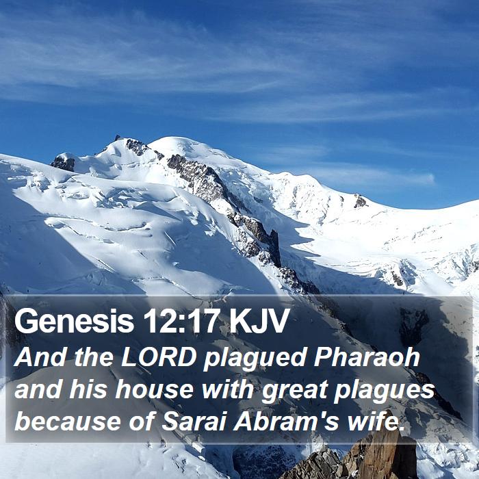 Genesis 12:17 KJV Bible Study