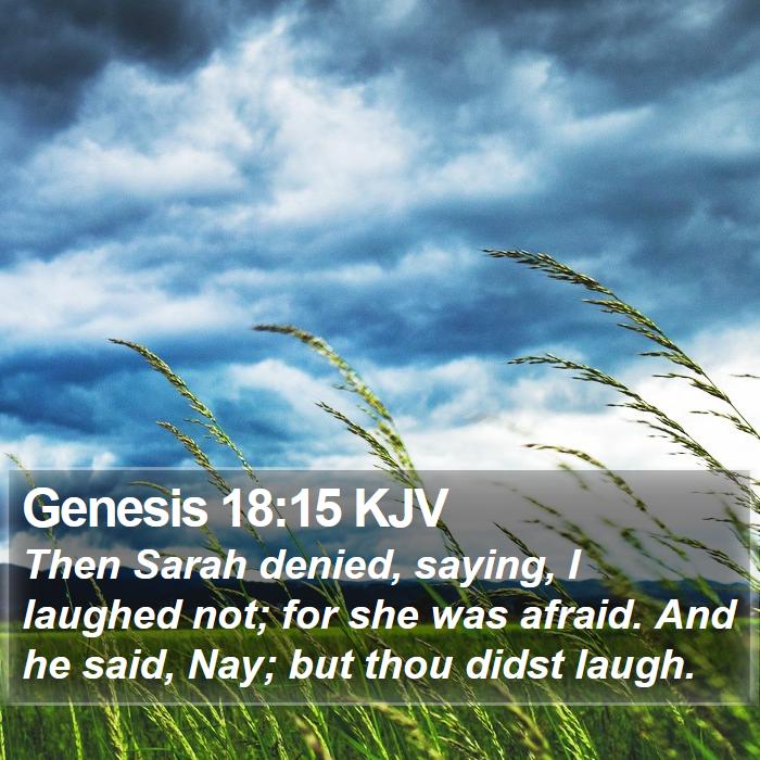 Genesis 18:15 KJV Bible Study