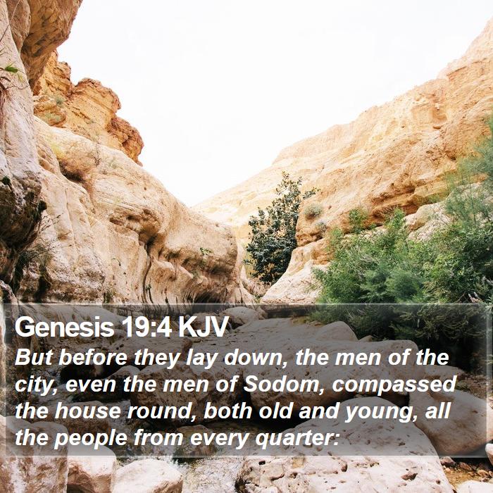 Genesis 19:4 KJV Bible Study