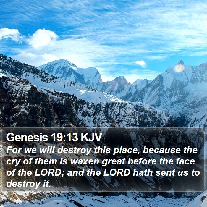 Genesis 19:13 KJV Bible Study