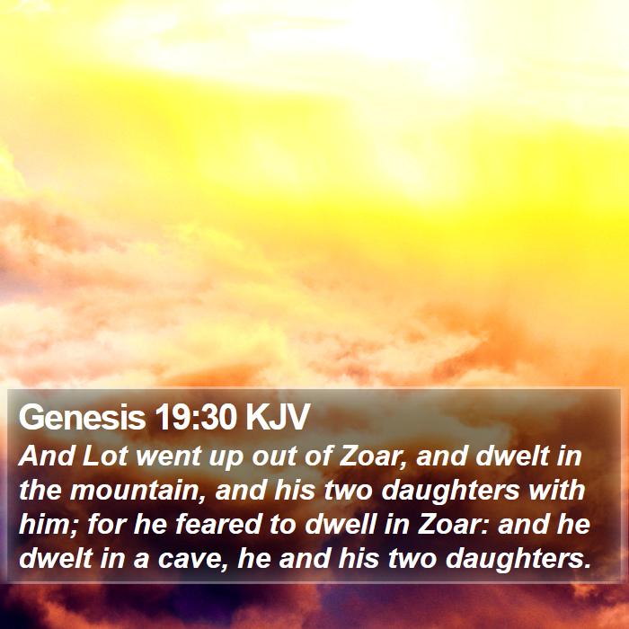 Genesis 19:30 KJV Bible Study