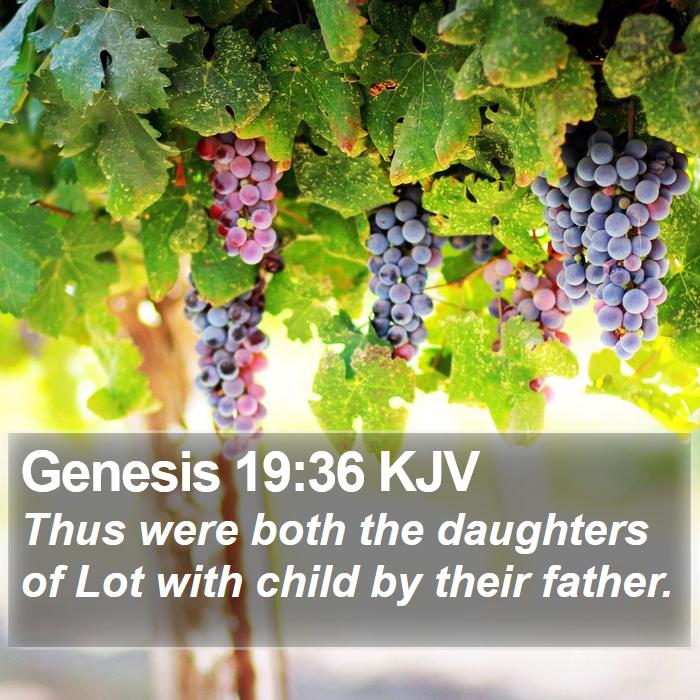 Genesis 19:36 KJV Bible Study