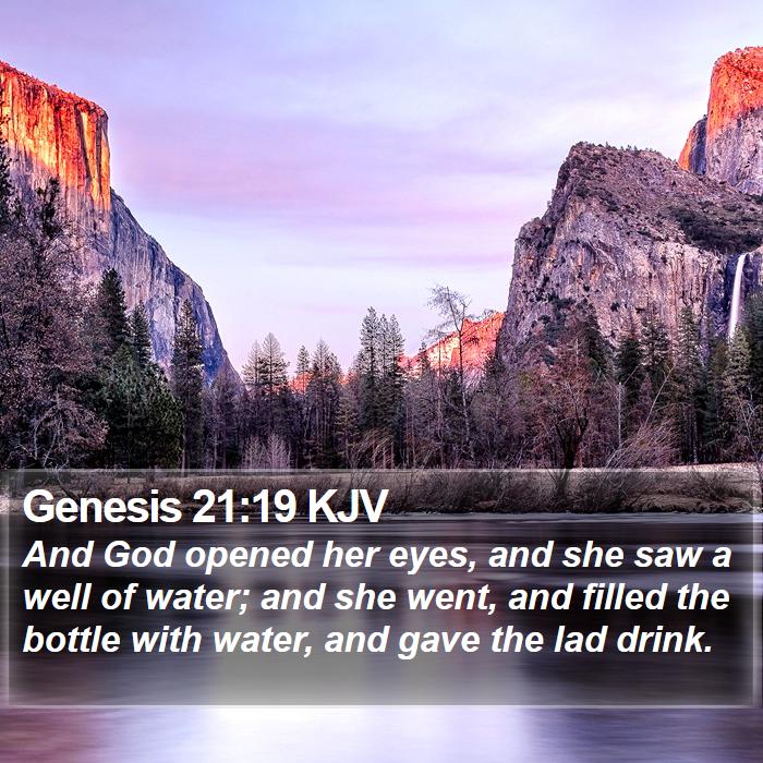 Genesis 21:19 KJV Bible Study