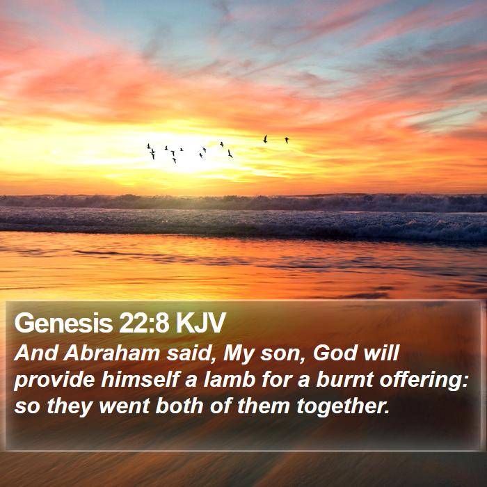 Genesis 22:8 KJV Bible Study