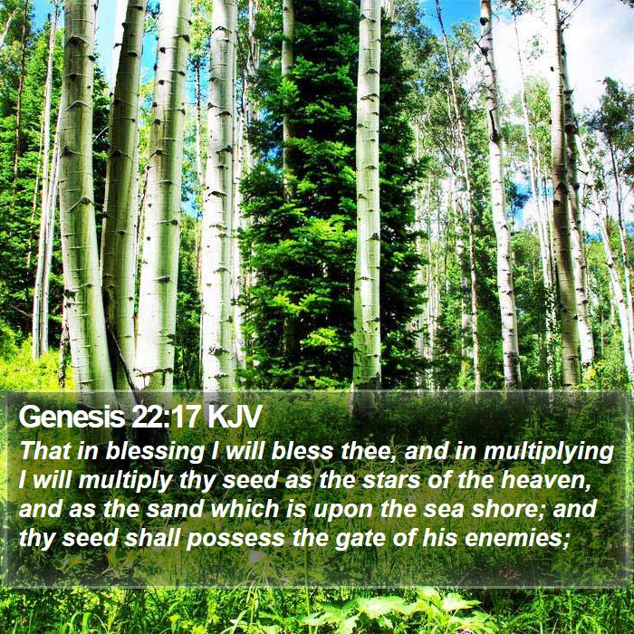 Genesis 22:17 KJV Bible Study