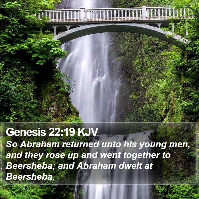 Genesis 22:19 KJV Bible Study