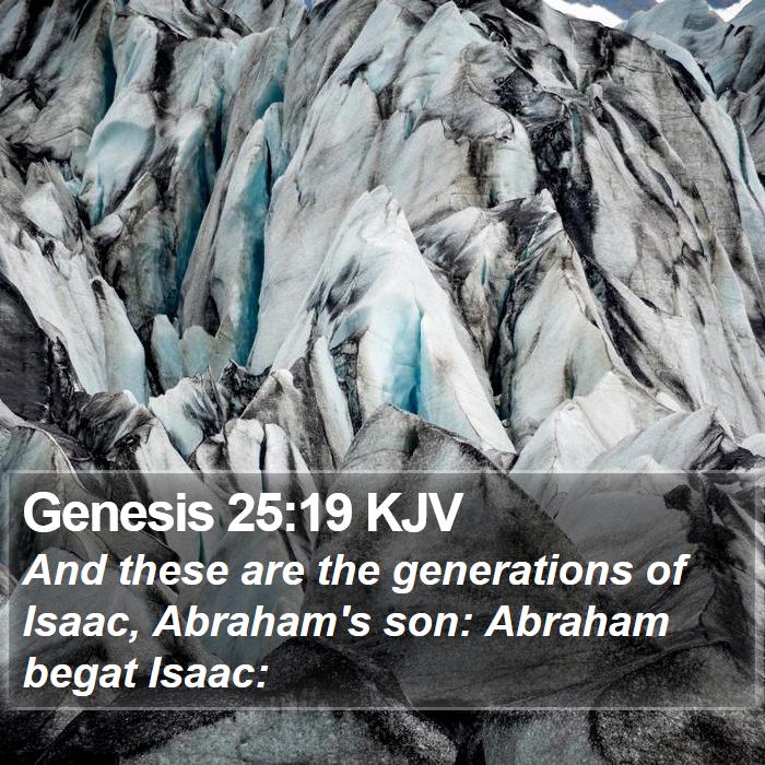 Genesis 25:19 KJV Bible Study