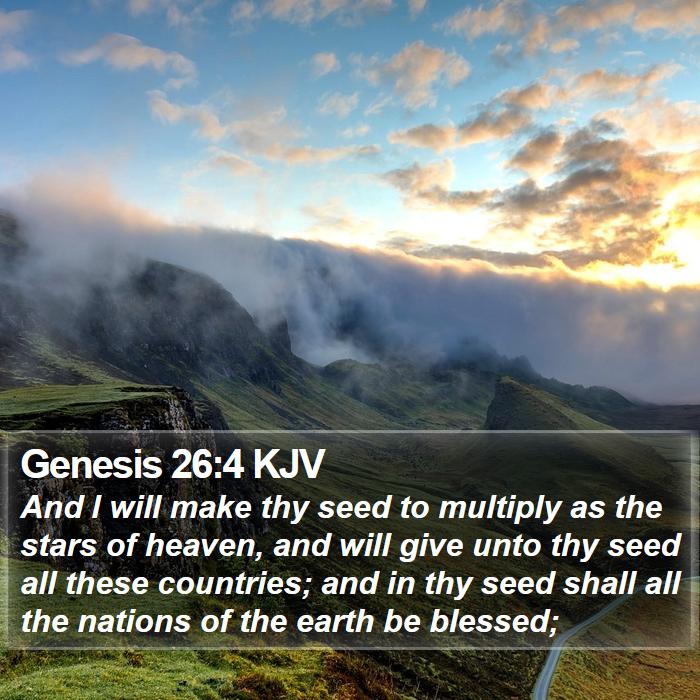 Genesis 26:4 KJV Bible Study