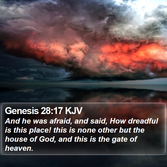 Genesis 28:17 KJV Bible Study