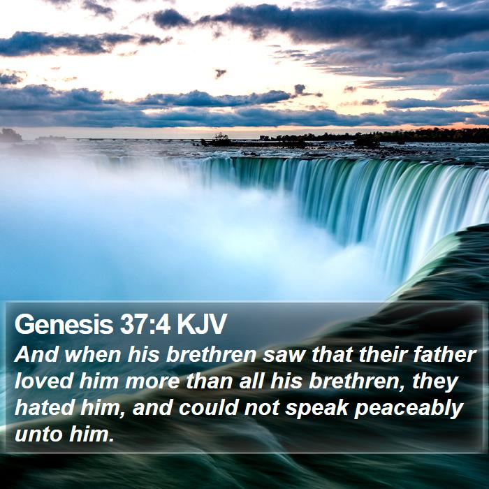 Genesis 37:4 KJV Bible Study