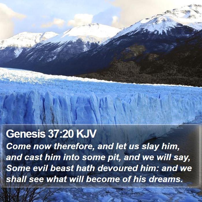 Genesis 37:20 KJV Bible Study