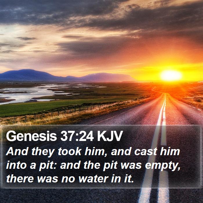 Genesis 37:24 KJV Bible Study