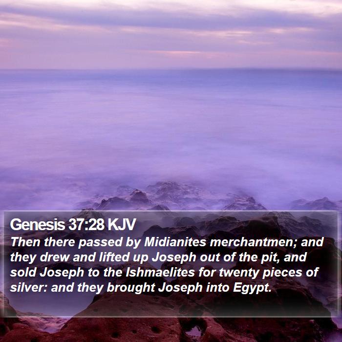 Genesis 37:28 KJV Bible Study