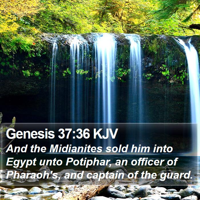 Genesis 37:36 KJV Bible Study