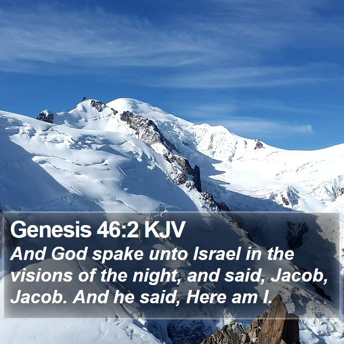 Genesis 46:2 KJV Bible Study