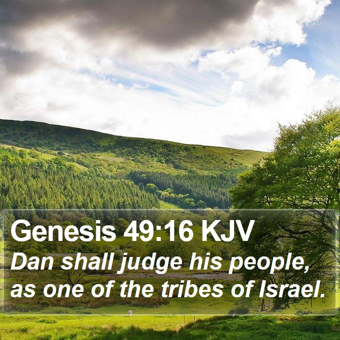 Genesis 49:16 KJV Bible Study