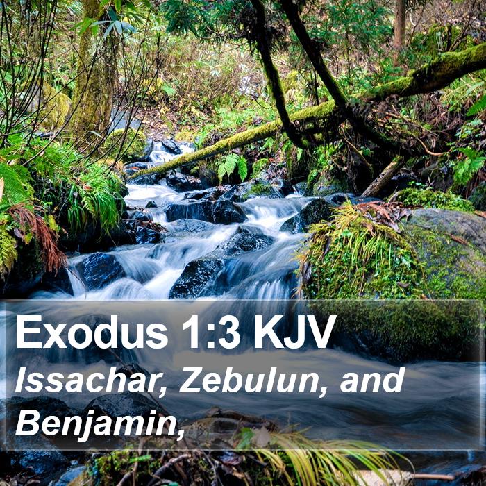 Exodus 1:3 KJV Bible Study