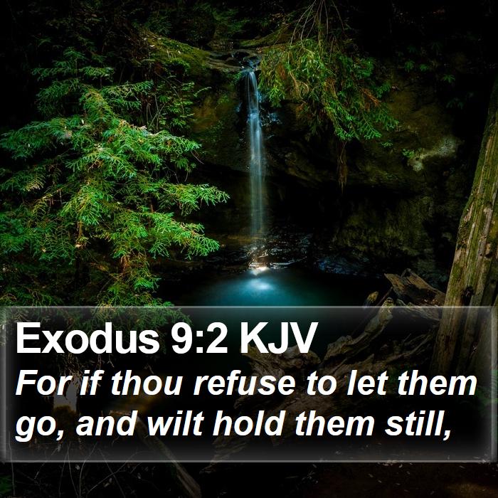 Exodus 9:2 KJV Bible Study