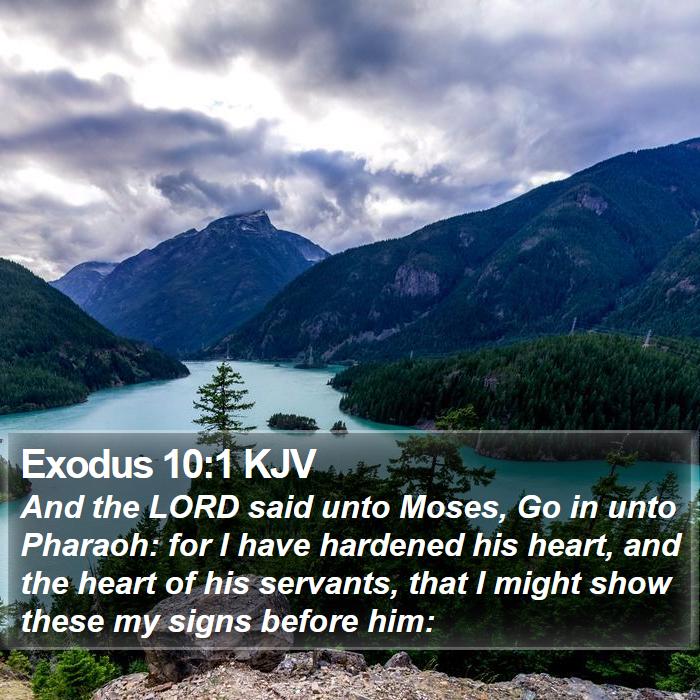 Exodus 10:1 KJV Bible Study