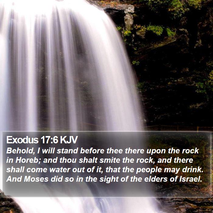 Exodus 17:6 KJV Bible Study