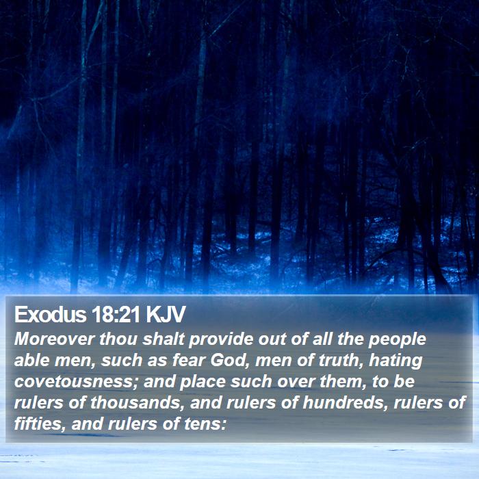 Exodus 18:21 KJV Bible Study