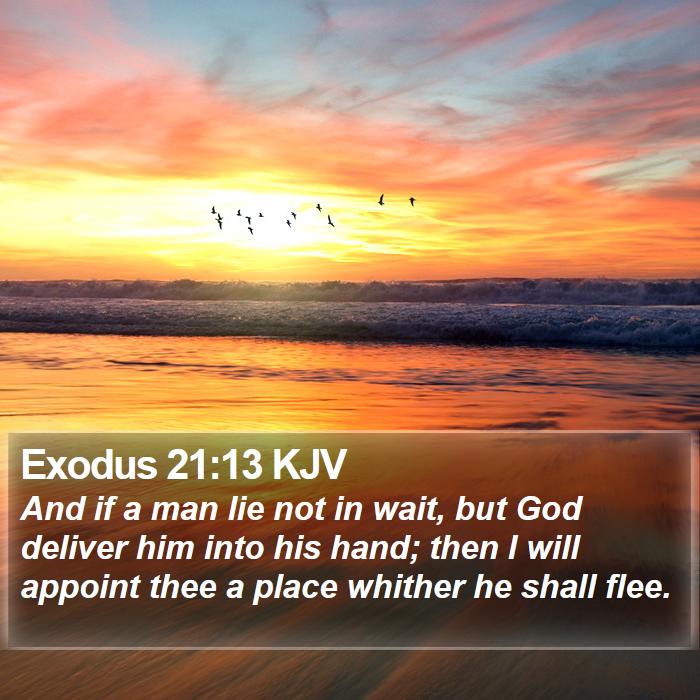 Exodus 21:13 KJV Bible Study