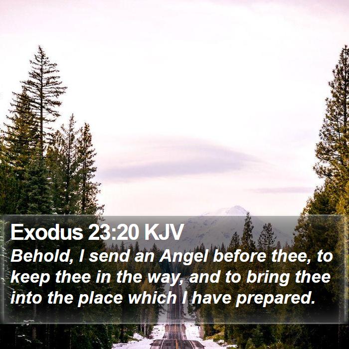 Exodus 23:20 KJV Bible Study