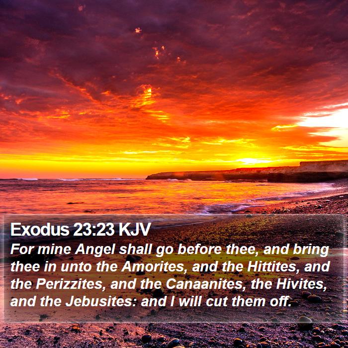 Exodus 23:23 KJV Bible Study