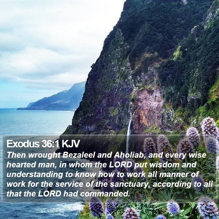 Exodus 36:1 KJV Bible Study