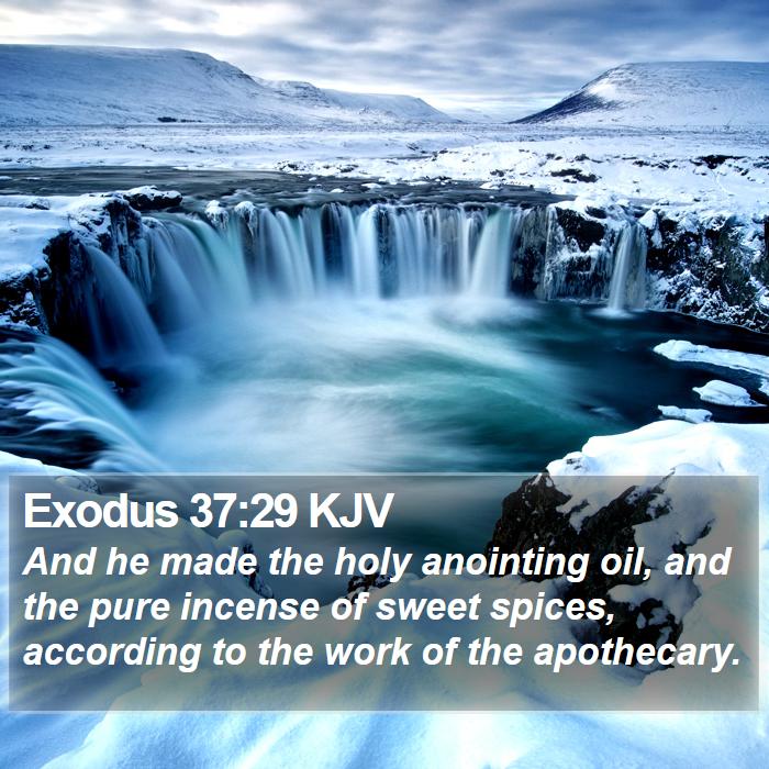 Exodus 37:29 KJV Bible Study