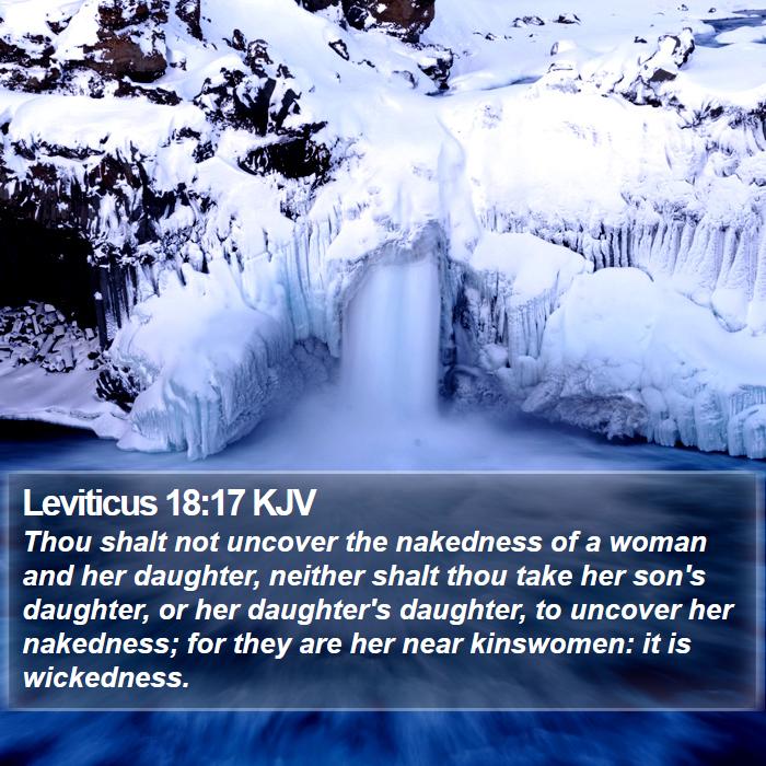 Leviticus 18:17 KJV Bible Study