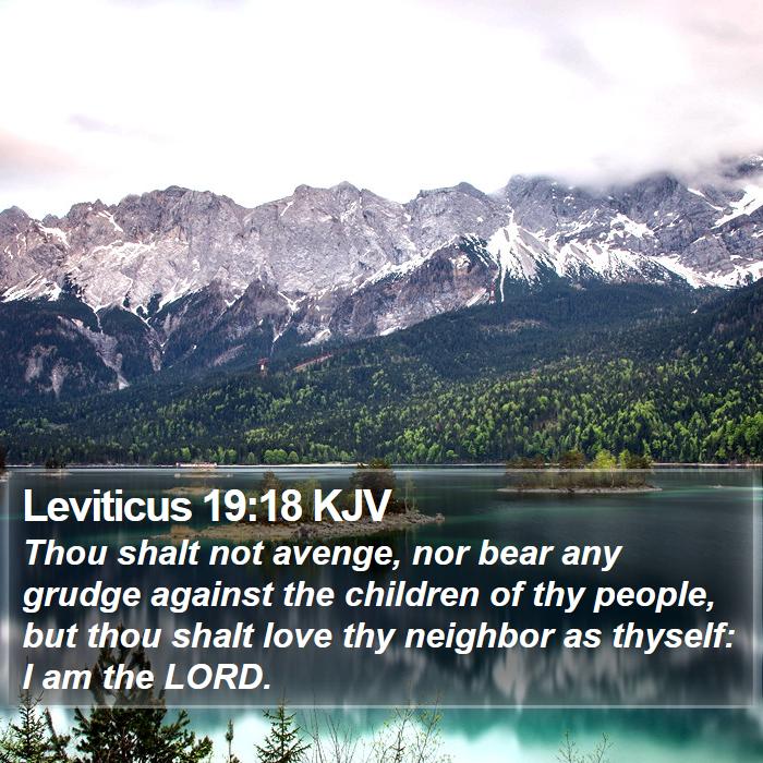 Leviticus 19:18 KJV Bible Study