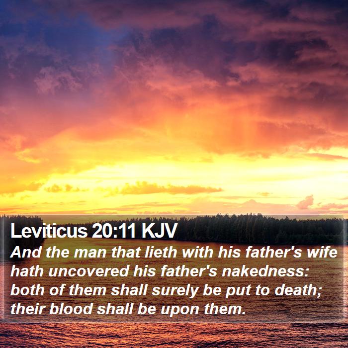 Leviticus 20:11 KJV Bible Study