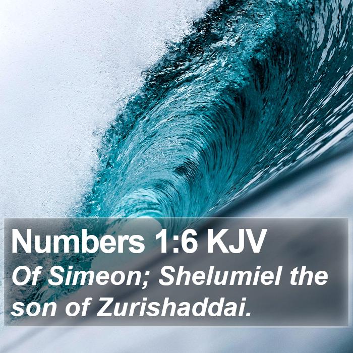 Numbers 1:6 KJV Bible Study